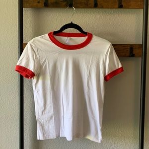 American Apparel. 80s style tee.Small